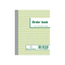 Orderboek Exacompta 135x105mm 50x2vel