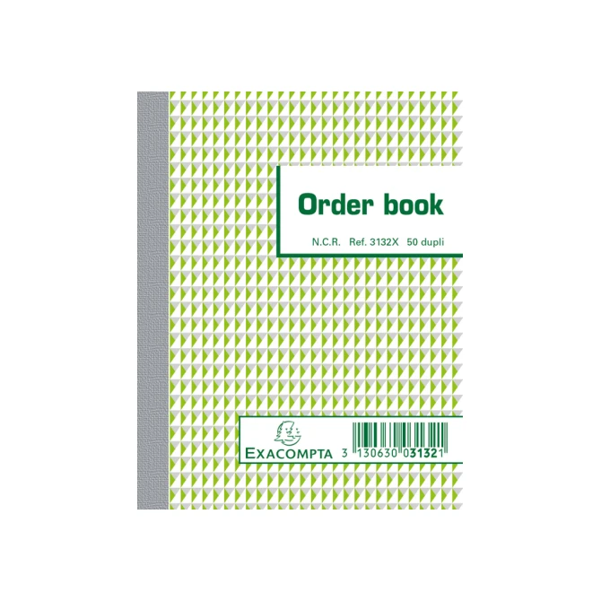 Orderboek Exacompta 135x105mm 50x2vel