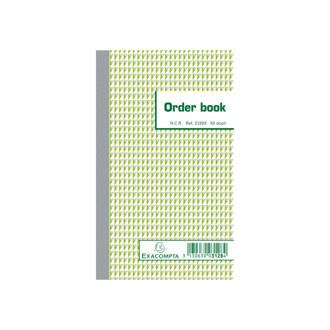 Orderboek Exacompta 175x105mm 50x2vel