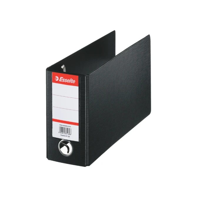 Ordner Esselte giro 80mm PP 16x28cm zwart