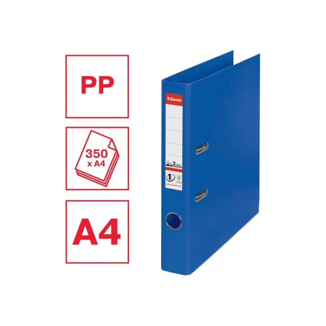 Ordner Esselte No 1 Power PP 50 mm blauw 5 stuks