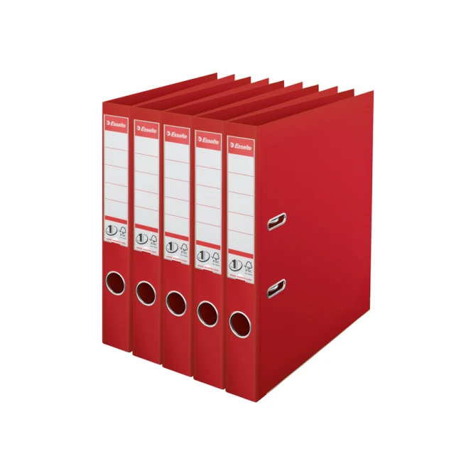 Ordner Esselte No 1 Power PP 50 mm rood 5 stuks