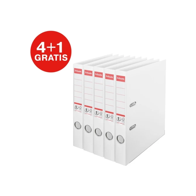 Ordner Esselte No 1 Power PP 50mm wit 5 stuks