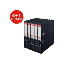Ordner Esselte Vivida No.1 multipack 50mm A4 5 stuks zwart Ordner Esselte Vivida No.1 multipack 50mm A4 5 stuks zwart