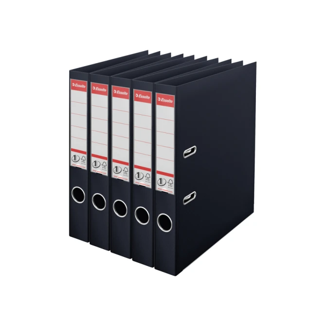 Ordner Esselte Vivida No.1 multipack 50mm A4 5 stuks zwart