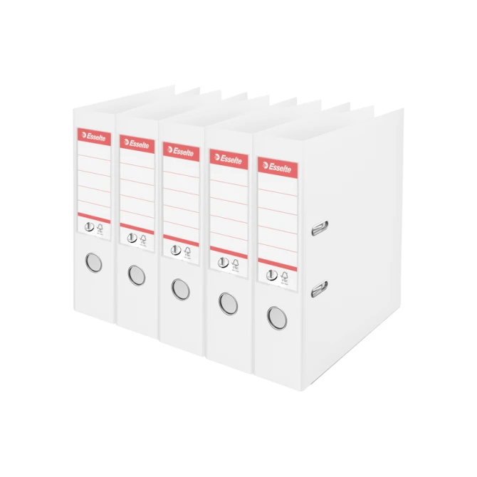 Ordner Esselte Vivida No.1 multipack 75mm A4 5 stuks wit