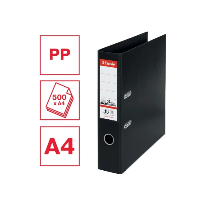 Ordner Esselte Vivida No.1 multipack 75mm A4 5 stuks zwart