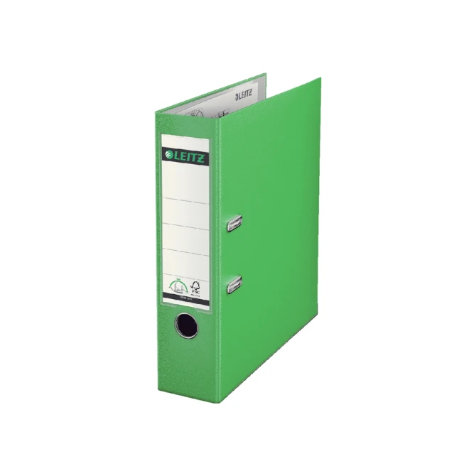 Ordner Leitz 1010 180° 80mm PP A4 lichtgroen