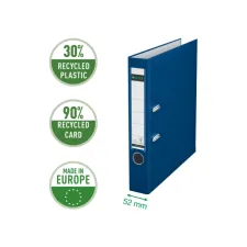 Ordner Leitz 1015 180° 50mm PP A4 blauw