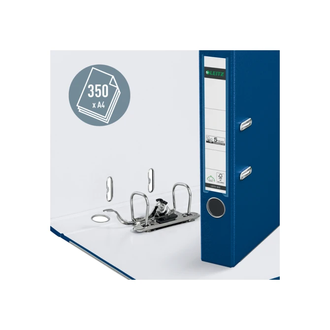 Ordner Leitz 1015 180° 50mm PP A4 blauw
