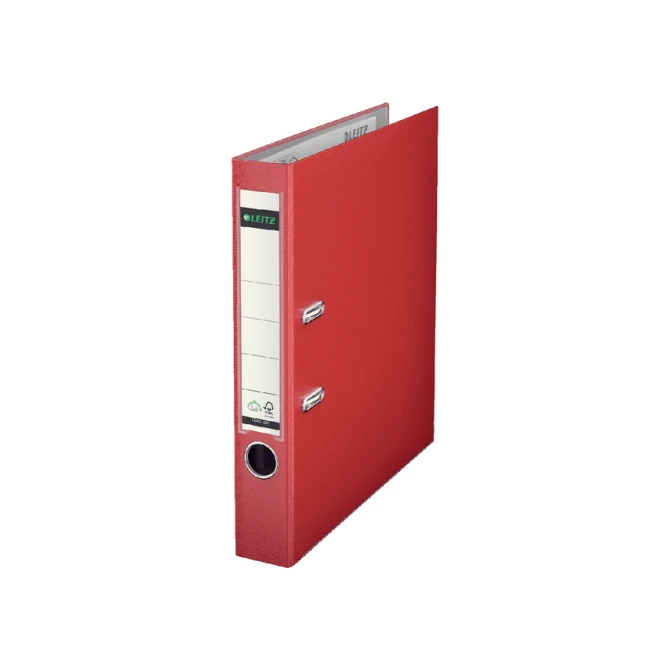 Ordner Leitz 1015 180° 50mm PP A4 rood