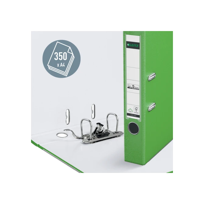 Ordner Leitz 1015 180° 52mm PP A4 lichtgroen