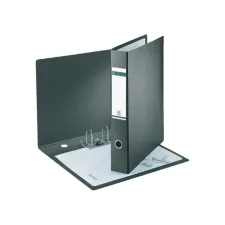Ordner Leitz 1072 180° zonder sleuven en randbeschermers 77mm karton A3 recht zwart