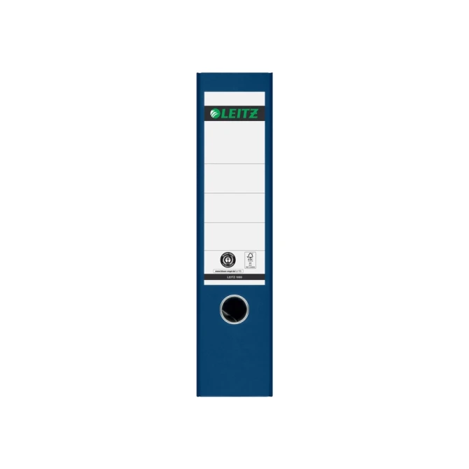 Ordner Leitz 1080 180° 80mm karton A4 blauw Ordner Leitz 1080 180° 80mm karton A4 blauw