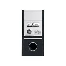 Ordner Leitz 1092 giro-bank met dubbele mechaniek 75mm karton A4 zwart