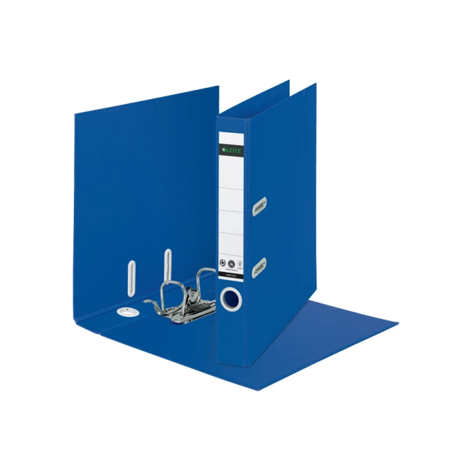 Ordner Leitz 180° Recycle 55 mm karton A4 blauw