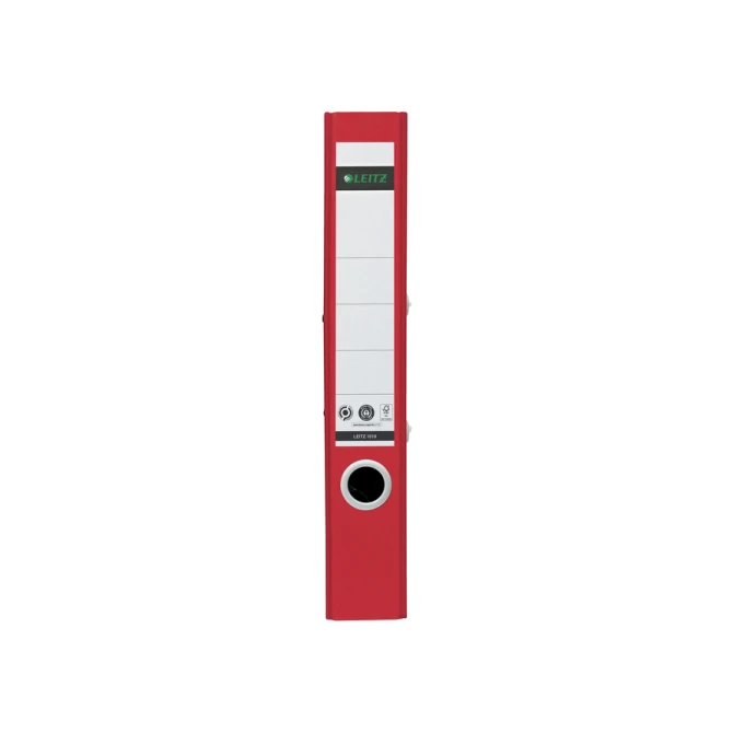 Ordner Leitz 180° Recycle 55 mm karton A4 rood