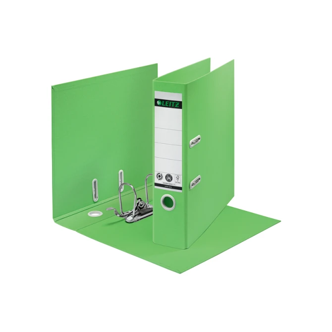 Ordner Leitz 180° Recycle 80 mm karton A4 groen Ordner Leitz 180° Recycle 80 mm karton A4 groen