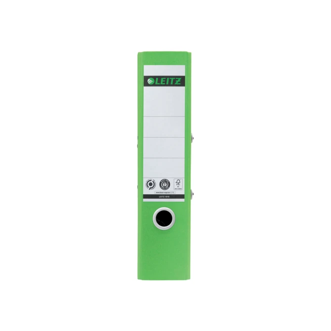 Ordner Leitz 180° Recycle 80 mm karton A4 groen Ordner Leitz 180° Recycle 80 mm karton A4 groen
