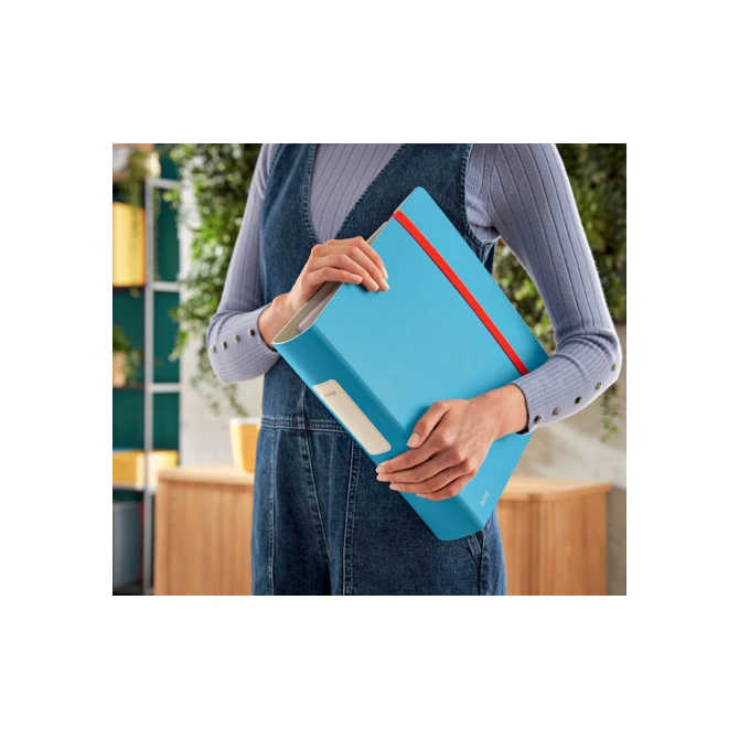 Ordner Leitz Cosy Active 180° 82mm PP A4 sereen blauw