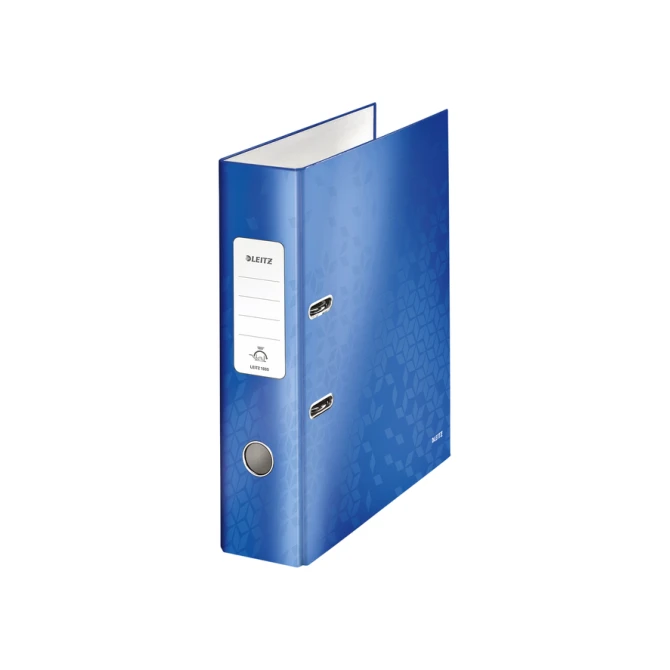Ordner Leitz Wow 180° gelamineerd 80mm A4 blauw