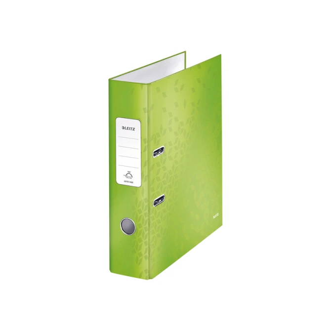 Ordner Leitz Wow 180° gelamineerd 80mm A4 groen