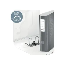 Ordner Leitz WOW active 180° 80mm PP A4 blauw