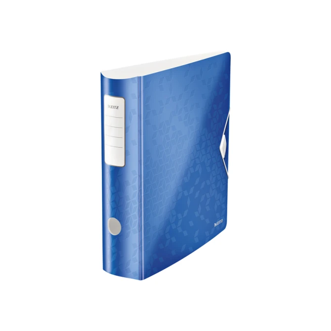 Ordner Leitz WOW active 180° 80mm PP A4 blauw