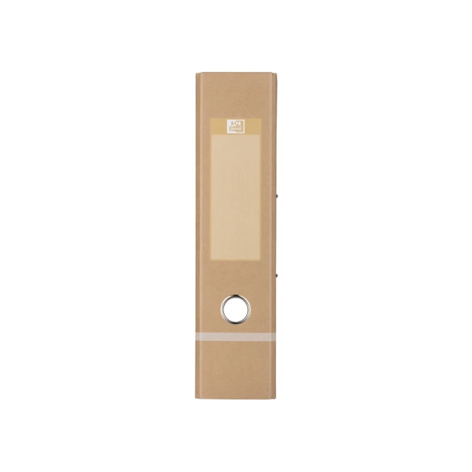 Ordner Oxford Touareg A4 80mm karton naturel/wit