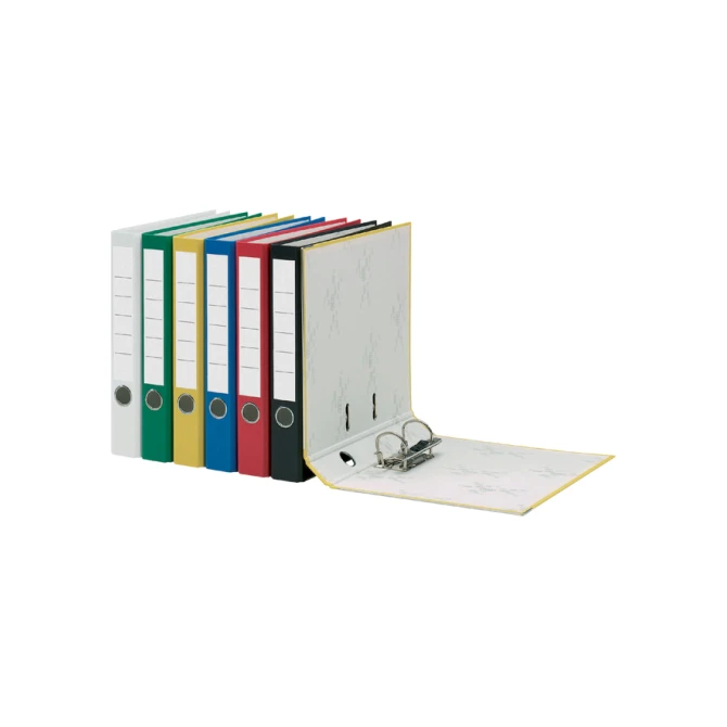 Ordner Qbasic A4 50mm karton geel