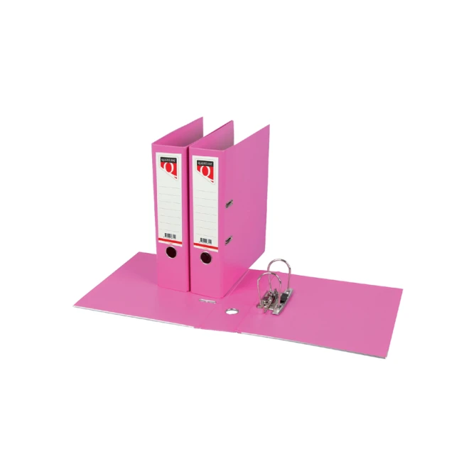 Ordner Quantore A4 80mm PP roze