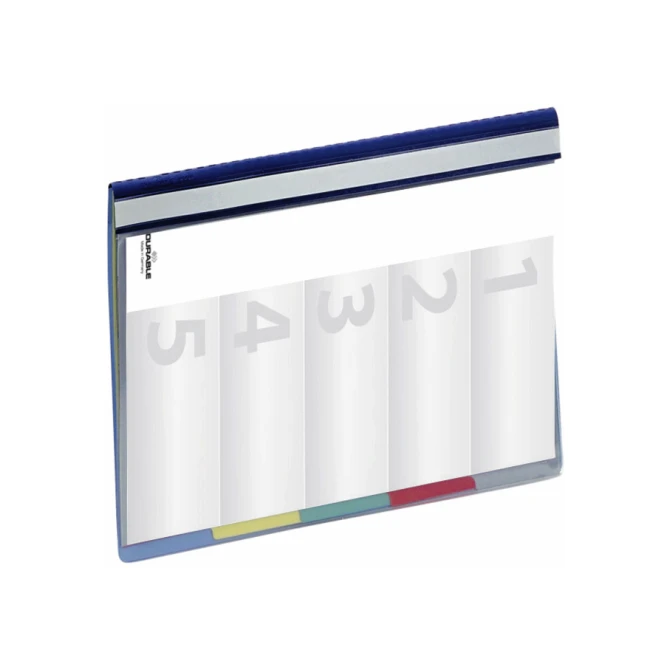Organisatiemap Durable Divisoflex A4 blauw