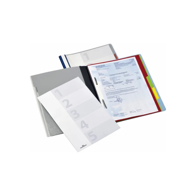 Organisatiemap Durable Divisoflex A4 blauw