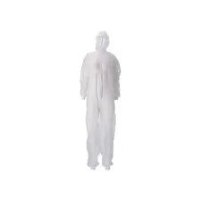 Overall CMT L non-woven ritssluiting PP wit 50 stuks