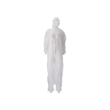 Overall CMT M non-woven ritssluiting PP wit 50 stuks