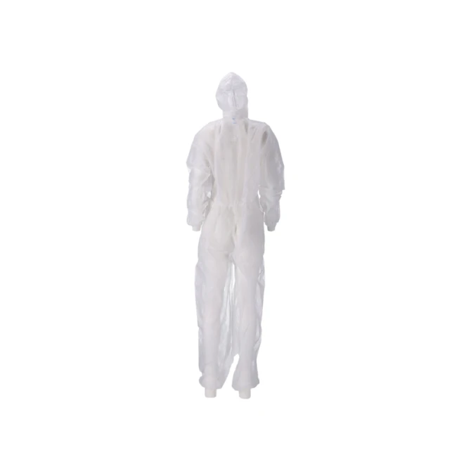 Overall CMT M non-woven ritssluiting PP wit 50 stuks