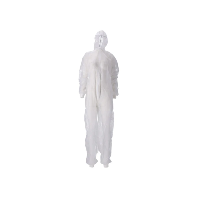 Overall CMT XL non-woven ritssluiting PP wit 50 stuks