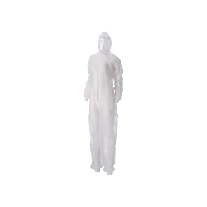Overall CMT XL non-woven ritssluiting PP wit 50 stuks