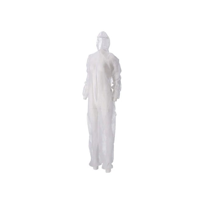 Overall CMT XXL non-woven ritssluiting PP wit 50 stuks