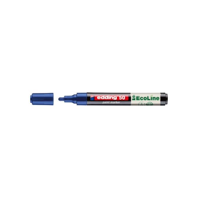Paintmarker edding 50 EcoLine op waterbasis 2-3mm blauw
