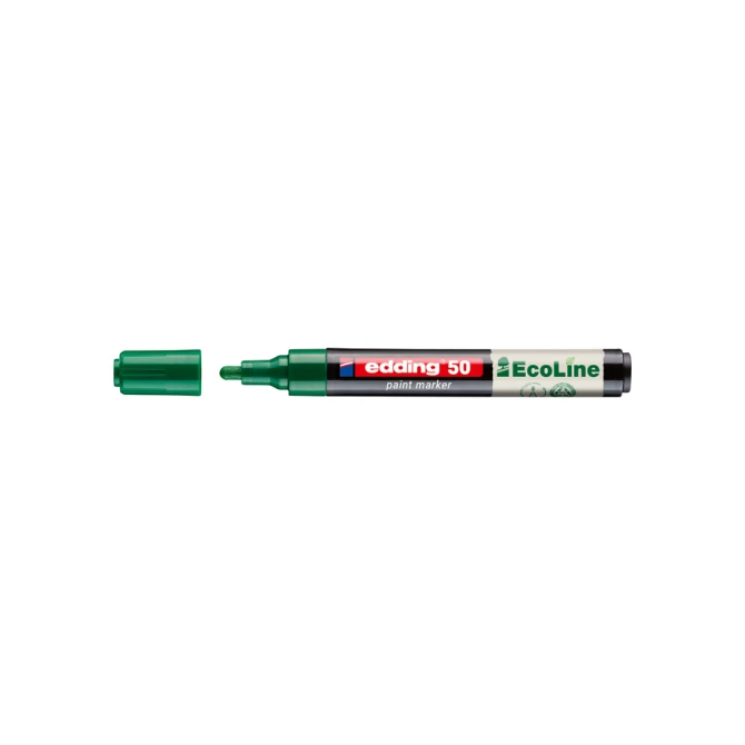 Paintmarker edding 50 EcoLine op waterbasis 2-3mm groen