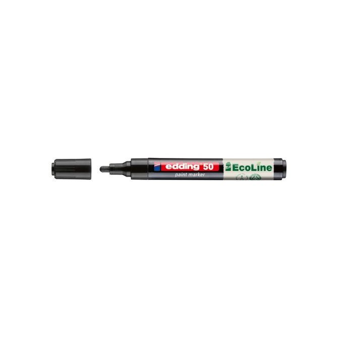 Paintmarker edding 50 EcoLine op waterbasis 2-3mm zwart