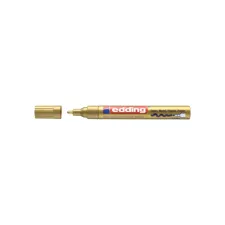 Paintmarker edding 750 op oliebasis 2-4mm creatief goud Paintmarker edding 750 op oliebasis 2-4mm creatief goud