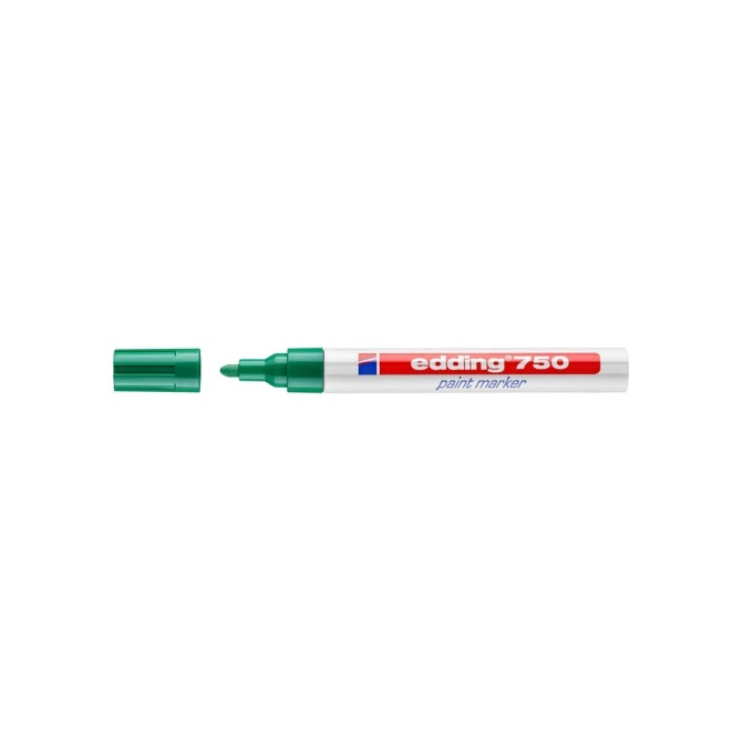 Paintmarker edding 750 op oliebasis 2-4mm groen