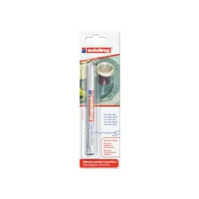 Paintmarker edding 780 op oliebasis 0.8mm wit blister à 1 stuk Paintmarker edding 780 op oliebasis 0.8mm wit blister à 1 stuk