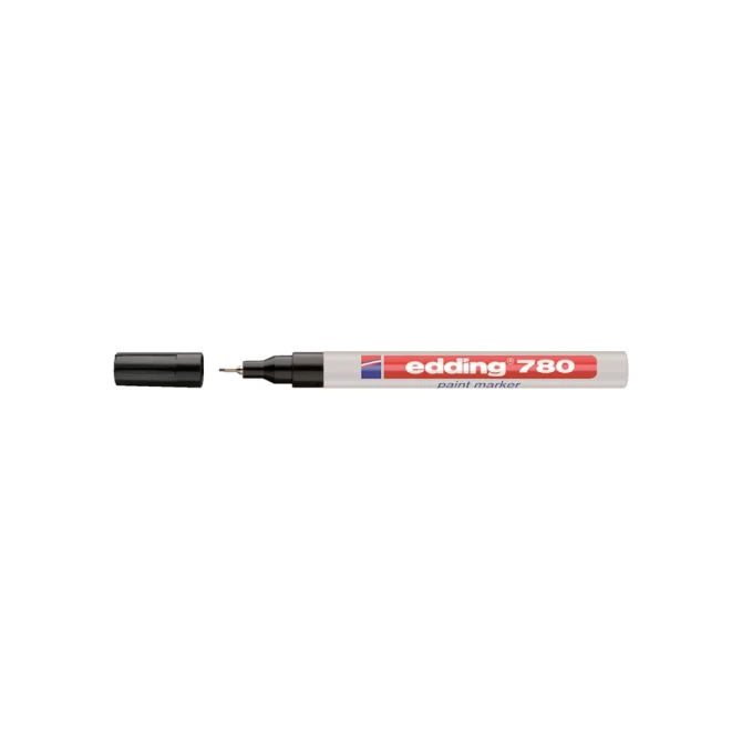 Paintmarker edding 780 op oliebasis 0.8mm zwart