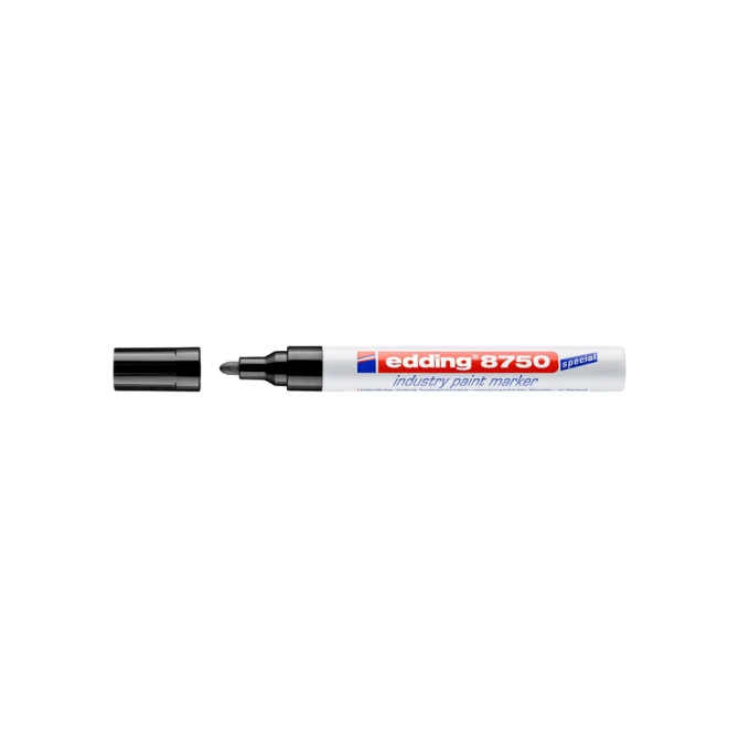 Paintmarker edding 8750 industrie 2-4mm zwart