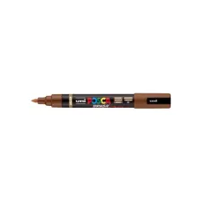 Paintmarker Uni POSCA PC-5BR brushpunt medium bruin