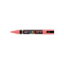 Paintmarker Uni POSCA PC-5BR brushpunt medium koraal