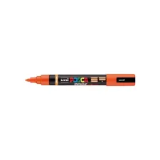 Paintmarker Uni POSCA PC-5BR brushpunt medium oranje